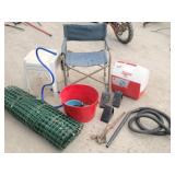 Wheel Chocks, Chain Binder, Director Chair...