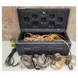 Tow Ropes, Straps, Hooks & Tie Downs w / Tub & Key