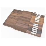 (40 ct.) Exotic Dark Hardwood Pen Blanks: Wenge
