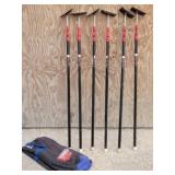 (6) ZipWall Spring-Loaded Dust Barrier Poles