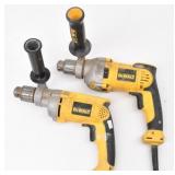 (2) DeWalt Power Drills