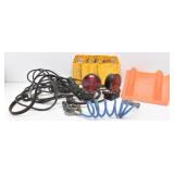 Magnetic Towing Lights & 4 Stabilizing Jack Pads +