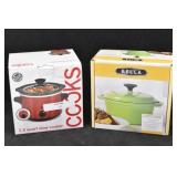 Cooks 1.5qt Slow Cooker & Bella 2.75 Qt ...