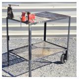 Welding Table Cart w/ Wilton Vise & Pipe Clamp