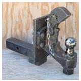 Pintle Hook Trailer Hitch Receiver