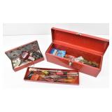 Wen Soldering Gun, Metal Tool Box w/ Tools