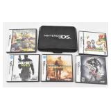 Nintendo DS Player & 5 Games