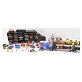 Hot Wheels Cars, Semi Hauler Case and More Toys