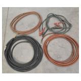 Oxy/ Acet. Hose, (2) Air Hoses, Jumper Cables