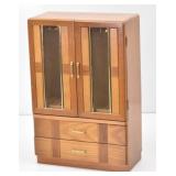 Deco Jewelry Box Dresser Top Armoire Style