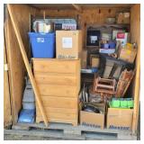 Furniture, Garage & Household Bargain Shed