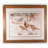 RURAL HERITAGE Framed Print by Lori Nass