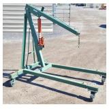 Hydraulic Shop Crane / Engine Hoist, Long Ram ...