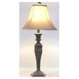 Woven Look Table Lamp w/ Shade