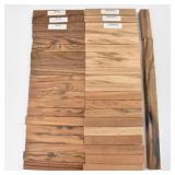 (42 ct.) Exotic Hardwood Pen Blanks: Bacote..