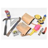 Snap Lines, Knee Pads, Hand Tools