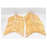 50 Wooden Hangers