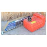Honda Marine Plastic Gas Can & Stearns Motor...