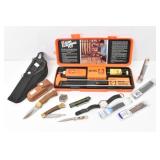 Gun Cleaning Kit, Pocket Knives, Sheaths...