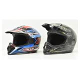 (2) Full Face Off - Road Helmets Sz XL