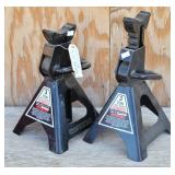 (2) Craftsman 3 Ton Jack Stands