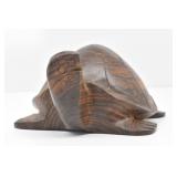 Ironwood Turtle Carving