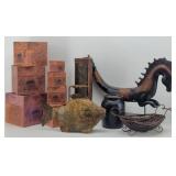 Stacking Decor Boxes, Decor Fish & Sea Horse