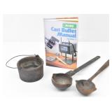 Bullet Casting Ladles, Cast Iron Melting Pot Plus