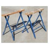 (2) PORTA/HORSE Saw Horses 30" x 27.5"