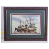 DRYDOCK Print by James R. Williamson, Fishing