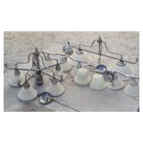 (4) Designer Light Fixtures
