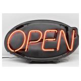 Electric OPEN Sign by FALLON