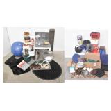 Jumbo Household Bargain Lot: Exercise Ball, Rugs,