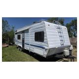 2001 Warrior Vasquez Toy Hauler Travel Trailer