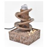 Tabletop Water Fountain 3 Tier Cascading Design