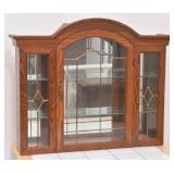 Arched Top Curio Cabinet
