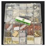 Case of Leather Brass & Nickel Eyelets & Rivets