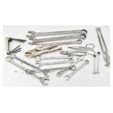 Combo Wrenches, Locking Pliers, Hex Key Set