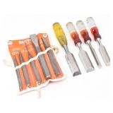 Wood Chisels + Punch & Chisel Set