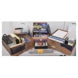 Office Supplies: Stapler, Staples, Assorted Paper