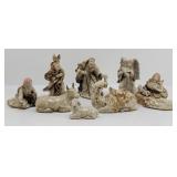 (8) Mark Roberts Nativity Pieces *incomplete set