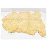 Sheep / Lamb Skin Fleece Full Hide 28" X 42"