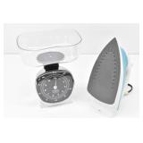 Proctor Silex Iron & Kitchen Scale