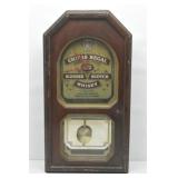 Chivas Regal Scotch Whiskey Pendulum Wall Clock