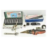 Number Stamps, Refractometer, Micrometer Tool