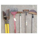 Post Hole Digger, Stir-up Hoe, Lawn Edger...
