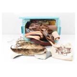 Leather Remnants, Scraps & Pieces & Rawhide...