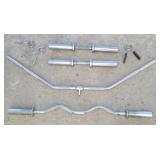 Strength Curl Bars, Barbell Bars, Spring Collars.