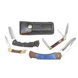 (4 Pocket Knives: Buck 373 Trio, Bucklite ...