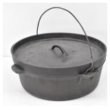 12" Cast Iron Dutch Oven w/ Lid